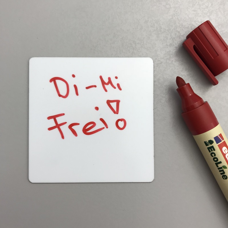 White-Board zum Beschriften